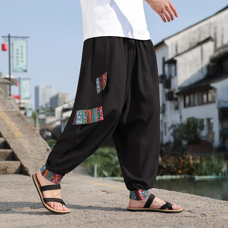 Street Fashion In Chinese - 2026 Chinesischer Stil Herren Retro Weite