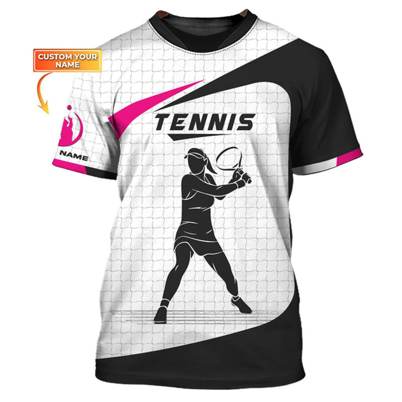 Street Fashion Name - Benutzerdefinierte Name Tennis Ball Grafik T-shirt
