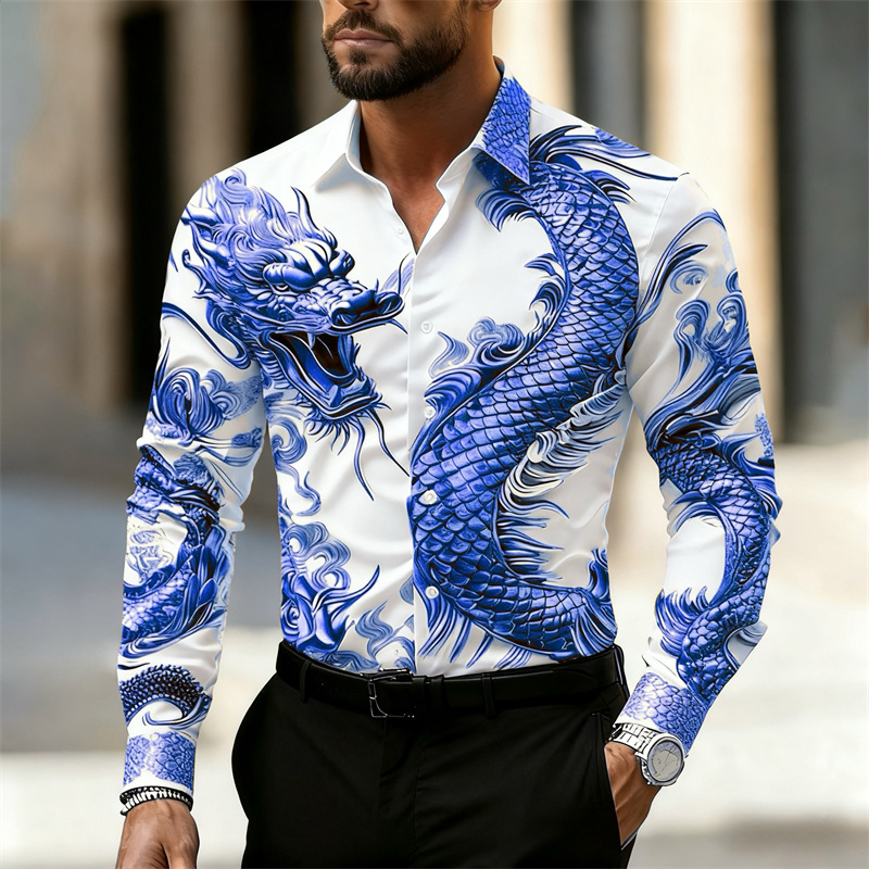 Herrenhemd, Langarmhemd, chine – Street Fashion In Chinese Bewertung und Preis