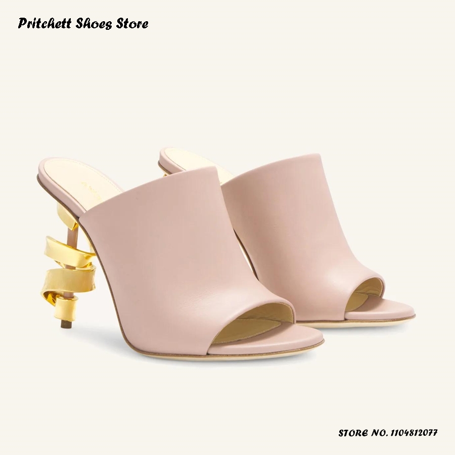 Damen-Pantoletten aus Leder mi – Street Fashion Rome 2025 Bewertung und Preis