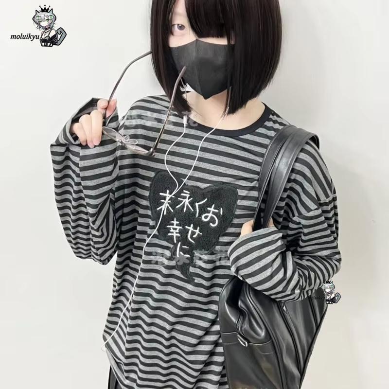 Y2K American Punk Vintage O-Au – Street Fashion Y2K Bewertung und Preis