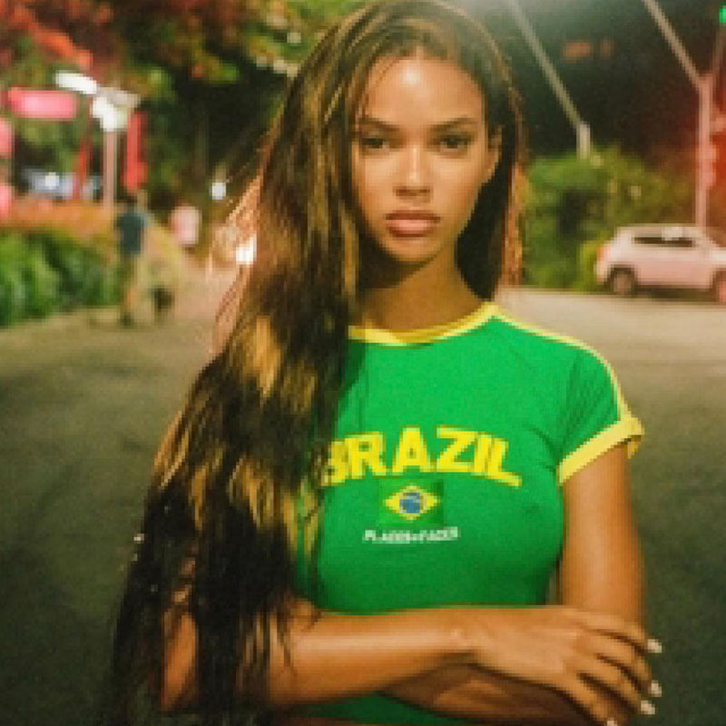 Sommer Frauen Ernte Top Y2k Br – Street Fashion Brazil Bewertung und Preis