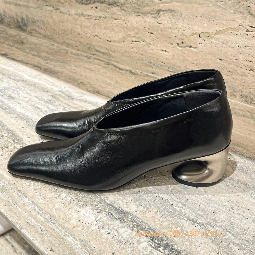Echtes Leder Seltsame Ferse fr – Street Fashion Rome 2025 Bewertung und Preis