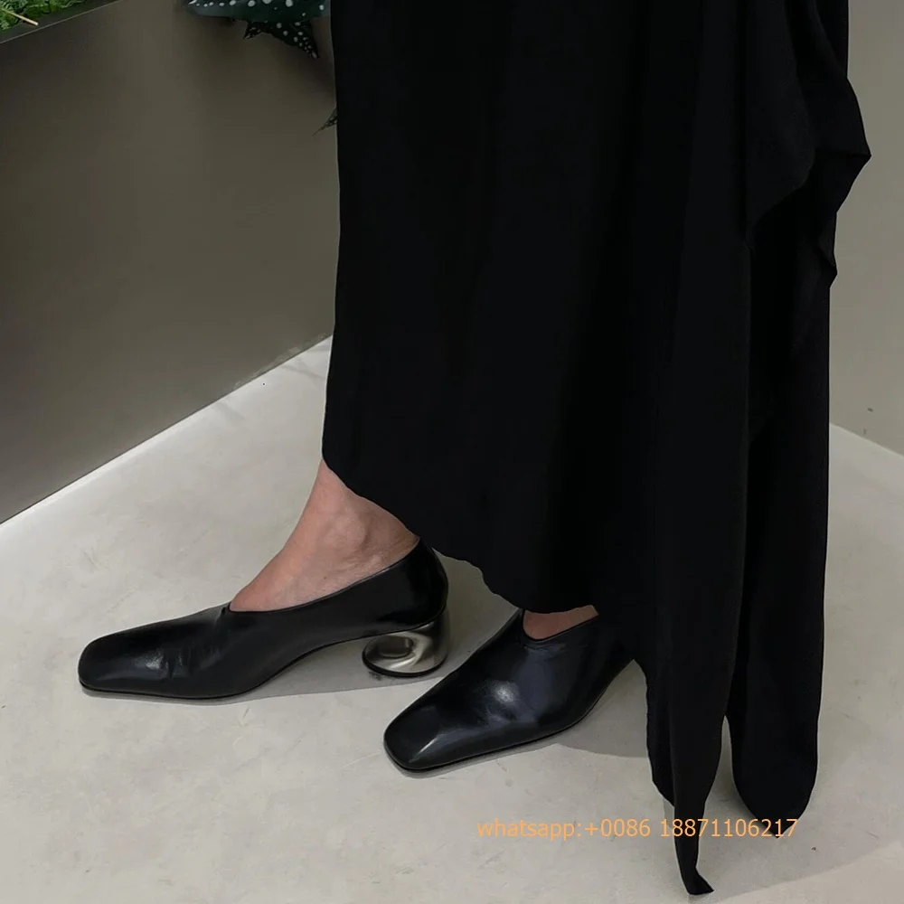 Echtes Leder Seltsame Ferse fr – Street Fashion Rome 2025 Bewertung und Preis