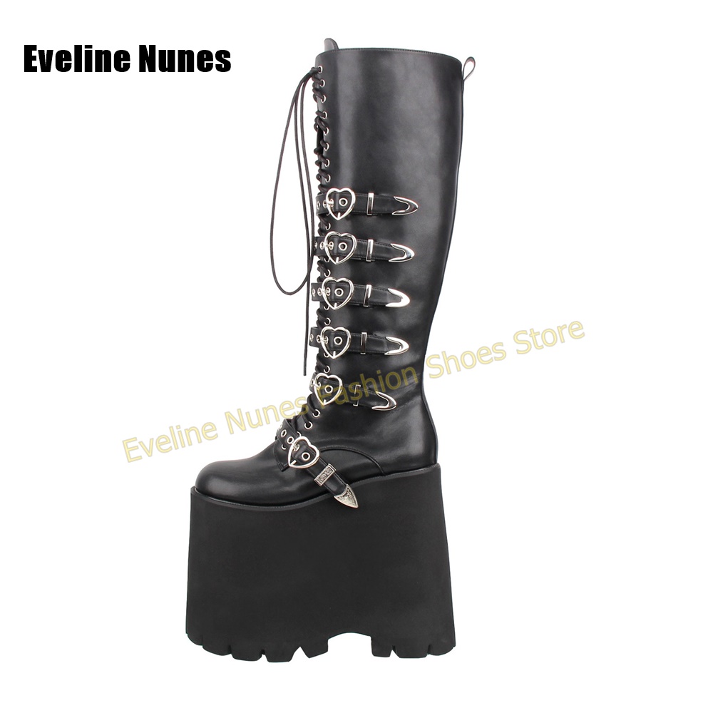Y2K Gothic Lolita Hohe Plateau – Street Fashion Y2K Bewertung und Preis