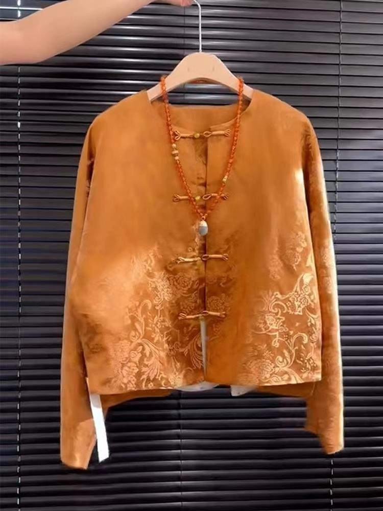 Neues Hochwertiges Satin-Obert – Street Fashion In Chinese Bewertung und Preis