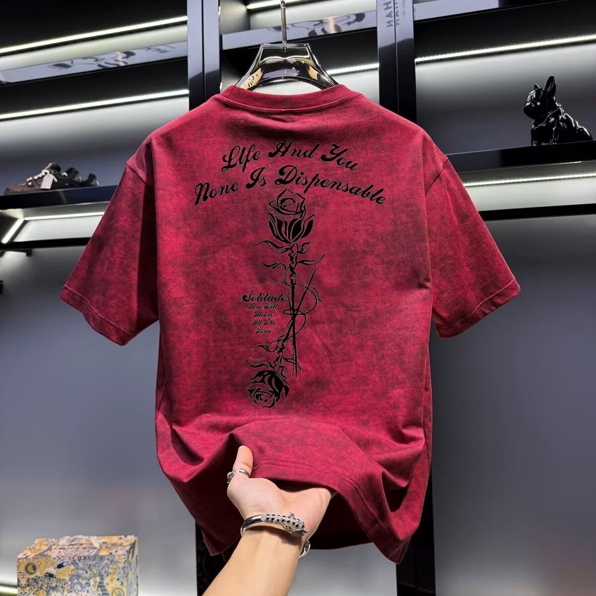 Sommer-Herren-Khaki-T-Shirt, h – Street Fashion In Chinese Bewertung und Preis