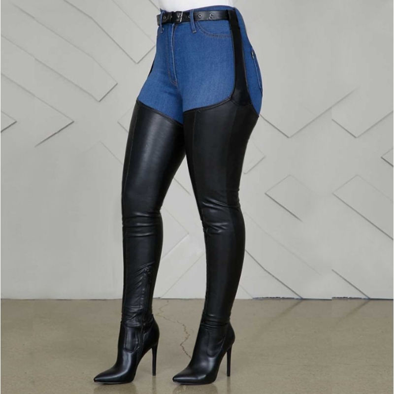 Schwarze Overknee-Stiefel Groß – Street Fashion Rome 2025 Bewertung und Preis