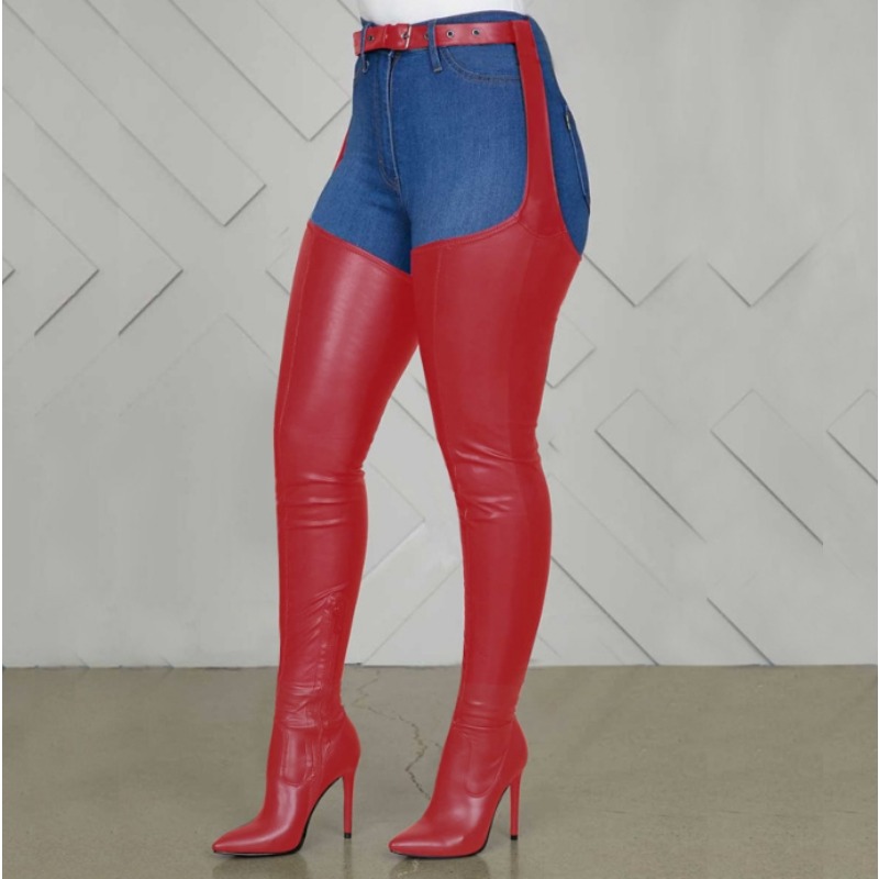 Schwarze Overknee-Stiefel Groß – Street Fashion Rome 2025 Bewertung und Preis